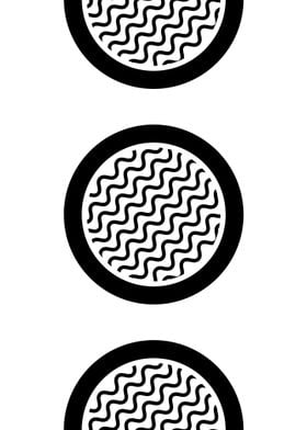 Wavy Circle Pattern