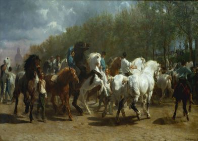  The Horse Fair (1855) by Rosa Bonheur