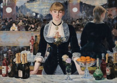  A Bar at the Folies-Bergère  