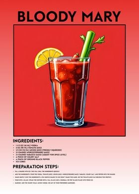 Bloody Mary Cocktail Recipe