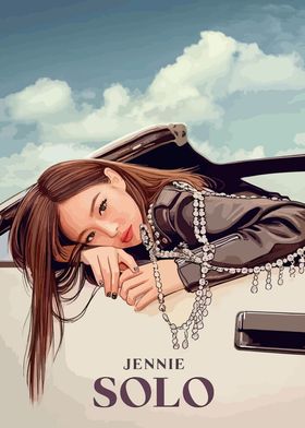 Jennie Solo Poster