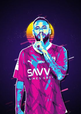 Neymar Gamer Portrait