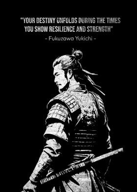 Samurai Quote Poster