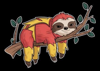 Sloth Superhero