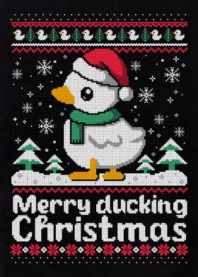 Merry Ducking Christmas Sweater