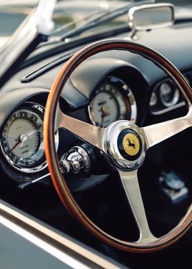 Classic Ferrari Steering Wheel