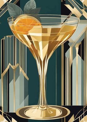 Art Deco Cocktail