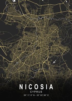 Nicosia Silver City Map