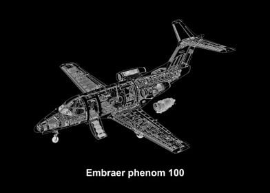 Embraer Phenom 100 Diagram