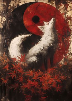 White Fox and Yin Yang