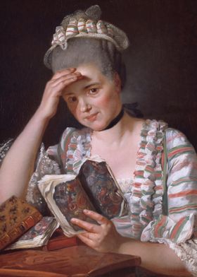 Woman Reading a Book