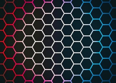 Hexagon Pattern Background