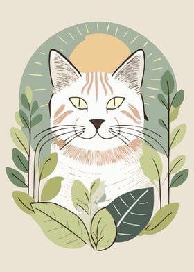 Cat in Foliage