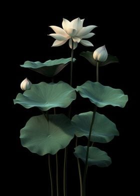 White Lotus Flower