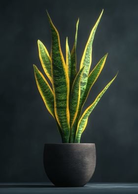 Snake Plant in Pot