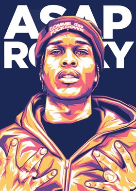 A$AP Rocky Portrait