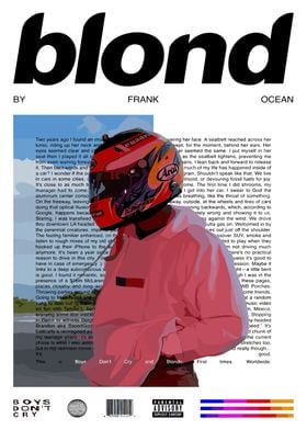 Frank Ocean Blond Album Cover