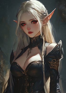 Elf with Red Eyes