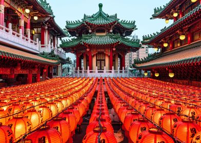 Chinese Temple Lanterns