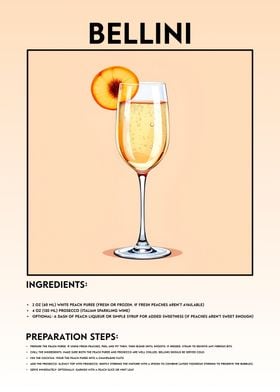 Bellini Cocktail Recipe