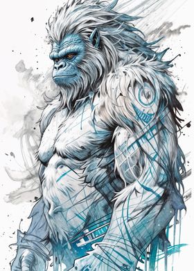 Yeti Illustration