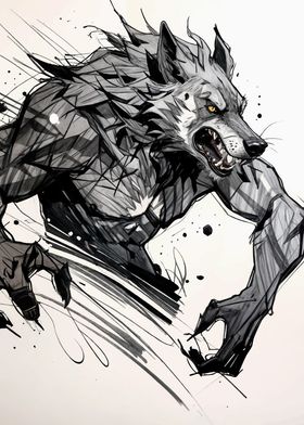 Werewolf Illustration