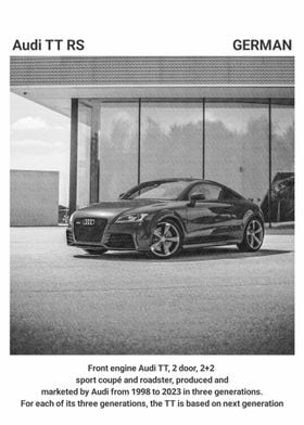 Audi TT RS - Black and White