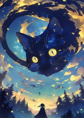 Giant Cat in the Sky