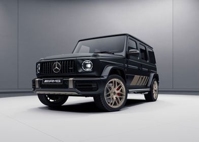 Black Mercedes G-Wagon AMG