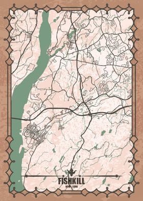 Fishkill, New York Map