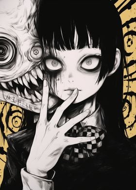 Creepy Anime Girl