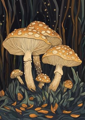 Amanita Muscaria Mushrooms