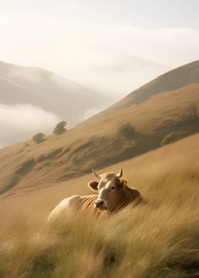 Cow in a Field