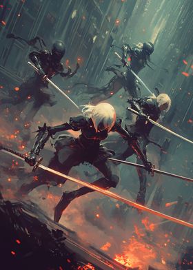 nier automata 2B game