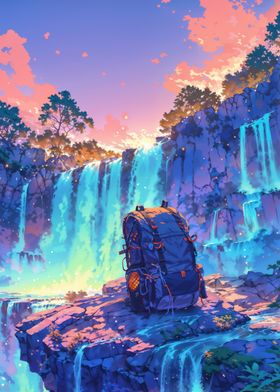 Backpack by Waterfall