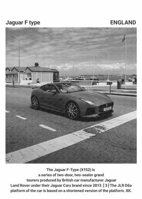 Jaguar F-Type in England