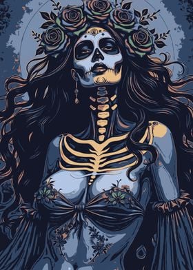 Day of the Dead Woman