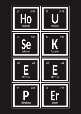 Housekeeper Periodic Table of Elements