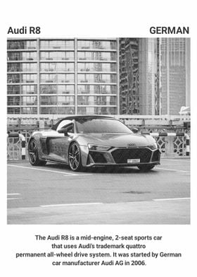 Audi R8 Sports Car