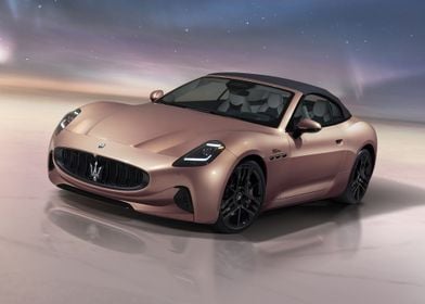 Rose Gold Maserati GranTurismo