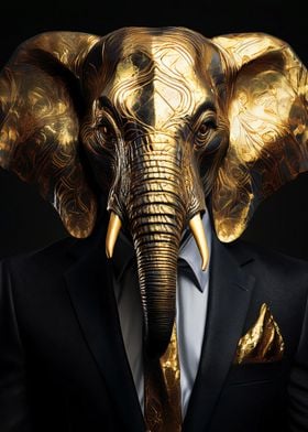 Golden Elephant Suit