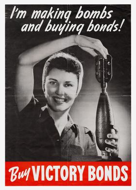 WWII Victory Bonds Poster