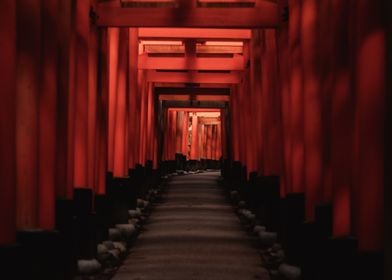 Fushimi Inari Taisha Torii Gate Pathway