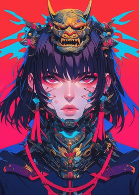 Cyberpunk Anime Girl