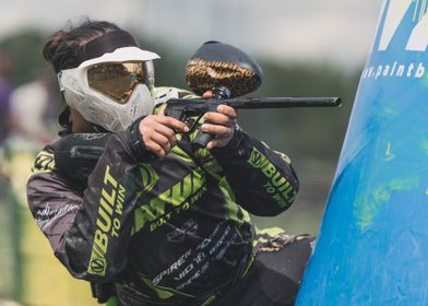 Paintball Player Action Team "Starkh"