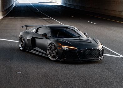 Black Audi R8