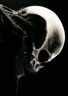 Alien Creature Skull