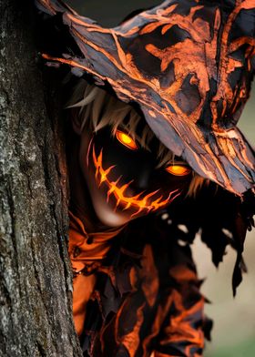 Halloween Scarecrow Cosplay