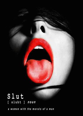 Slut Definition Poster