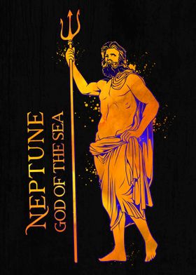 Neptune - Roman God of the Sea